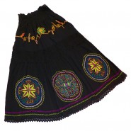 Shipibo embroidered skirt