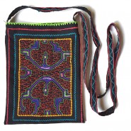 Shipibo embroidered bag